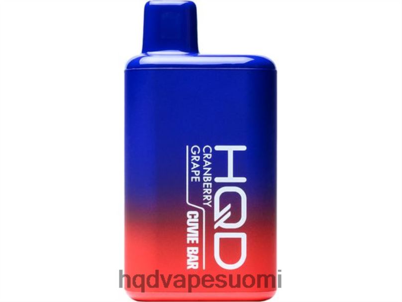 HQD CUVIE BAR kertakäyttöinen karpalo rypäle JLT48161 | HQD VAPE SUOMI