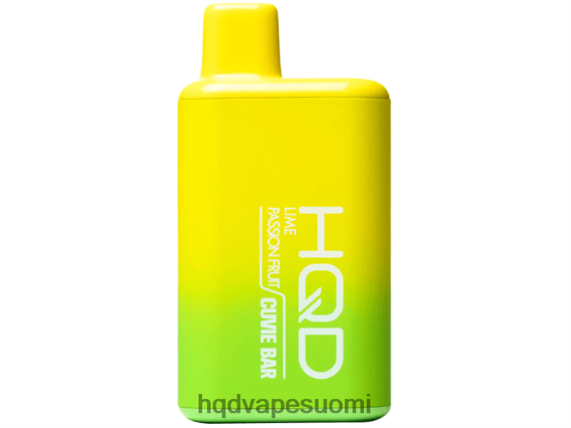 HQD CUVIE BAR kertakäyttöinen lime passionhedelmä JLT48207 | HQD VAPE FACTORY
