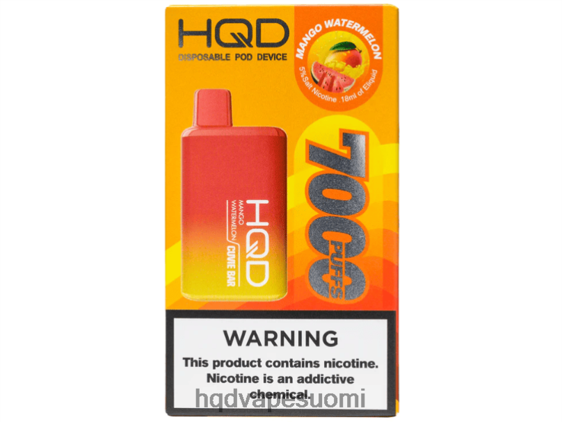 HQD CUVIE BAR kertakäyttöinen mango vesimeloni JLT48218 | HQD VAPE ONLINE SHOP