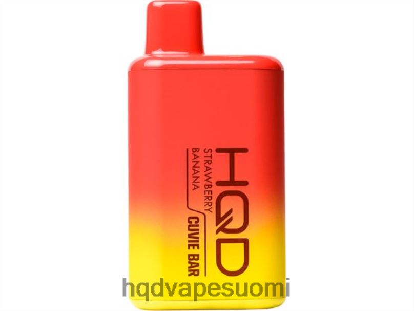 HQD CUVIE BAR kertakäyttöinen mansikka banaani JLT48253 | HQD TECH HELSINKI