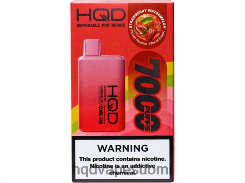 HQD CUVIE BAR kertakäyttöinen mansikka vesimeloni JLT48260 | HQD VAPE PRICE