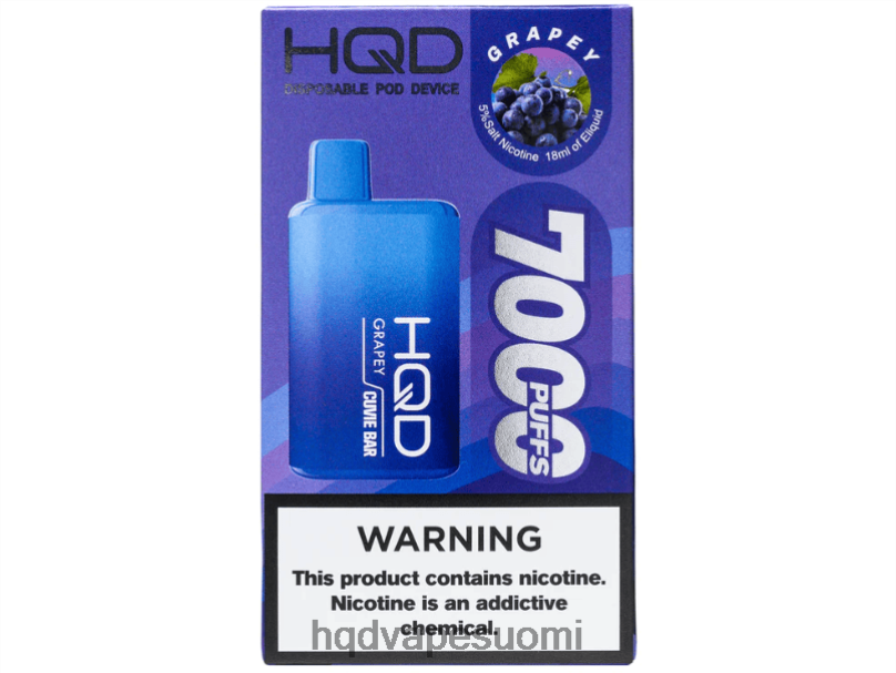 HQD CUVIE BAR kertakäyttöinen rypäleinen JLT48169 | BUY HQD VAPE ONLINE