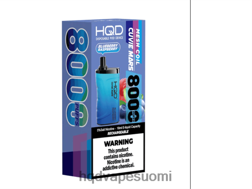HQD CUVIE MARS kertakäyttöinen mustikka vadelma JLT48146 | HQD VAPE FOR SALE