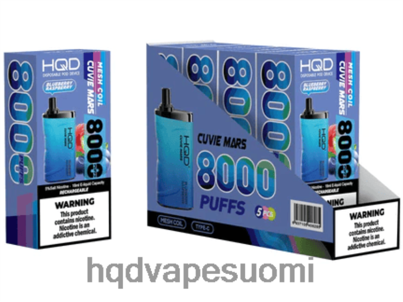 HQD CUVIE MARS kertakäyttöinen mustikka vadelma JLT48146 | HQD VAPE FOR SALE