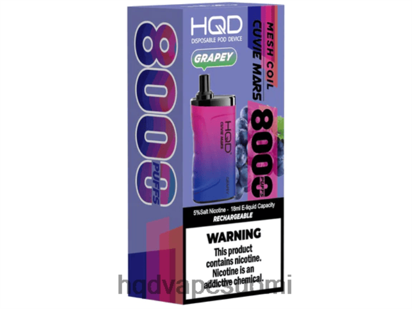 HQD CUVIE MARS kertakäyttöinen rypäleinen JLT48170 | HQD VAPE PRICE