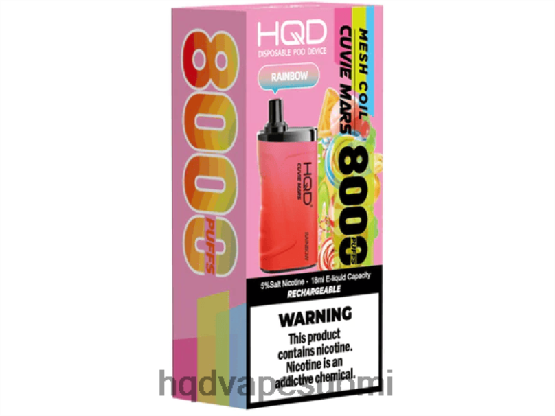 HQD CUVIE MARS kertakäyttöinen sateenkaari JLT48240 | HQD VAPE PRICE