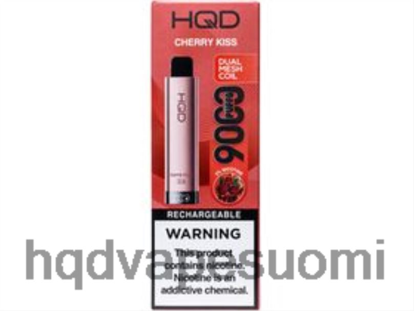 HQD CUVIE PLUS 2.0 kertakäyttöinen kirsikka suudelma JLT48151 | HQD VAPE SUOMI