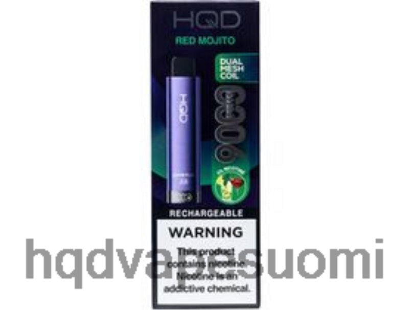 HQD CUVIE PLUS 2.0 kertakäyttöinen punainen mojito JLT48247 | HQD VAPE FACTORY