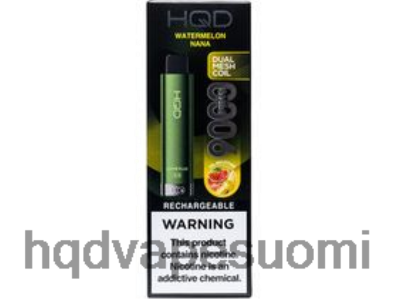 HQD CUVIE PLUS 2.0 kertakäyttöinen vesimeloni nana JLT48268 | HQD VAPE ONLINE SHOP
