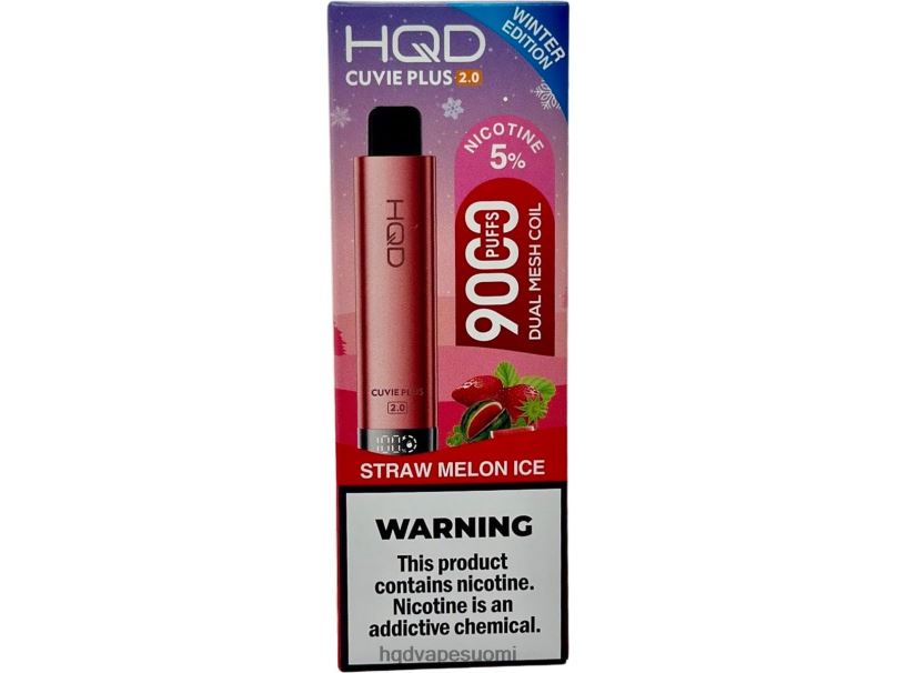 HQD CUVIE PLUS 2.0 (talvipainos) olkimelonijäätä JLT48251 | HQD VAPE SUOMI