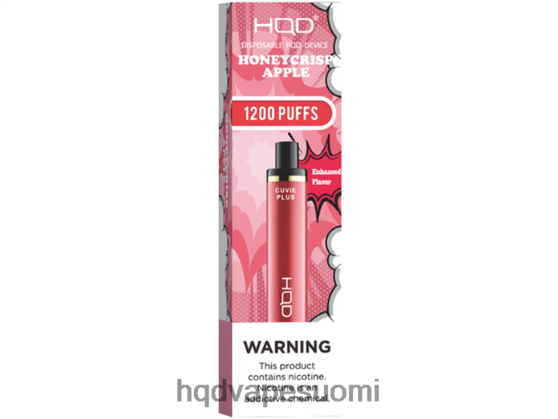 HQD CUVIE PLUS kertakäyttöinen hunajarapea omena JLT48175 | HQD VAPE SALE