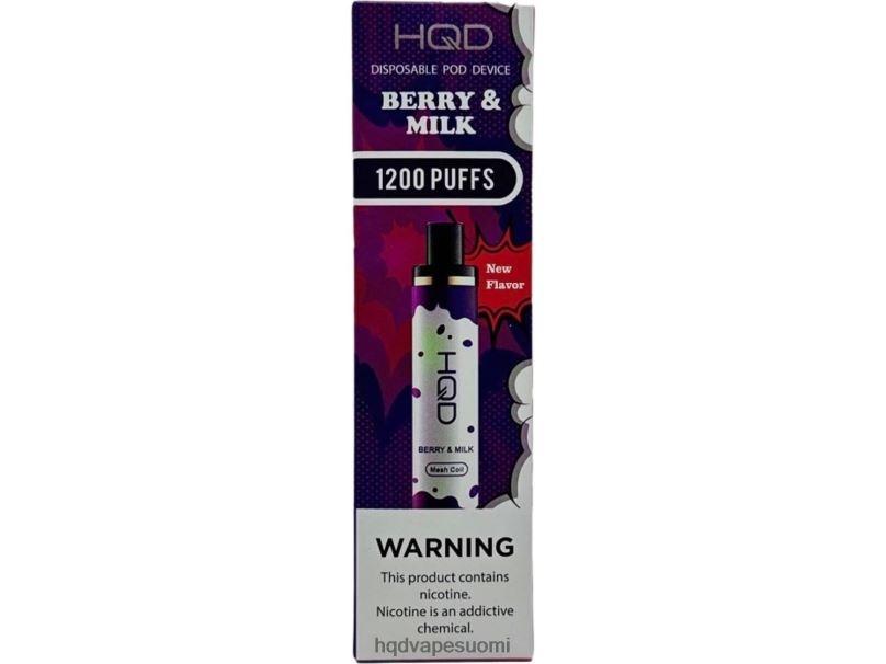 HQD CUVIE PLUS kertakäyttöinen marja ja maito JLT48130 | HQD VAPE PRICE