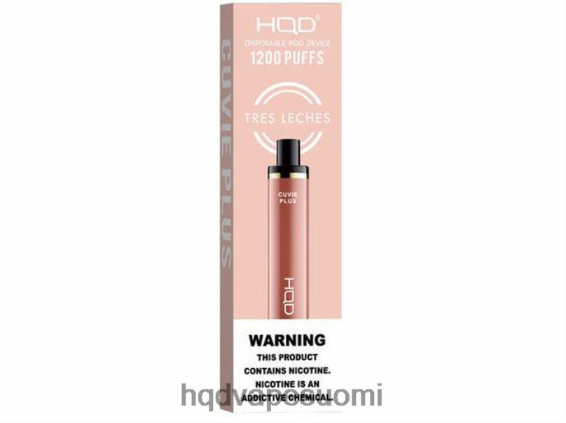HQD CUVIE PLUS kertakäyttöinen tres leches JLT48265 | HQD VAPE SALE