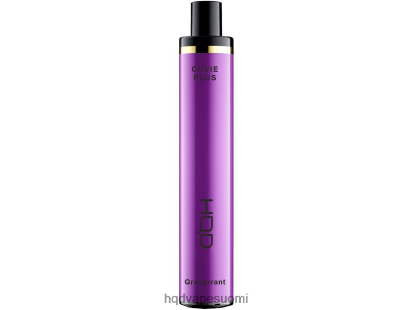 HQD CUVIE PLUS kertakäyttöinen vape gracurrant JLT48167 | HQD VAPE FACTORY