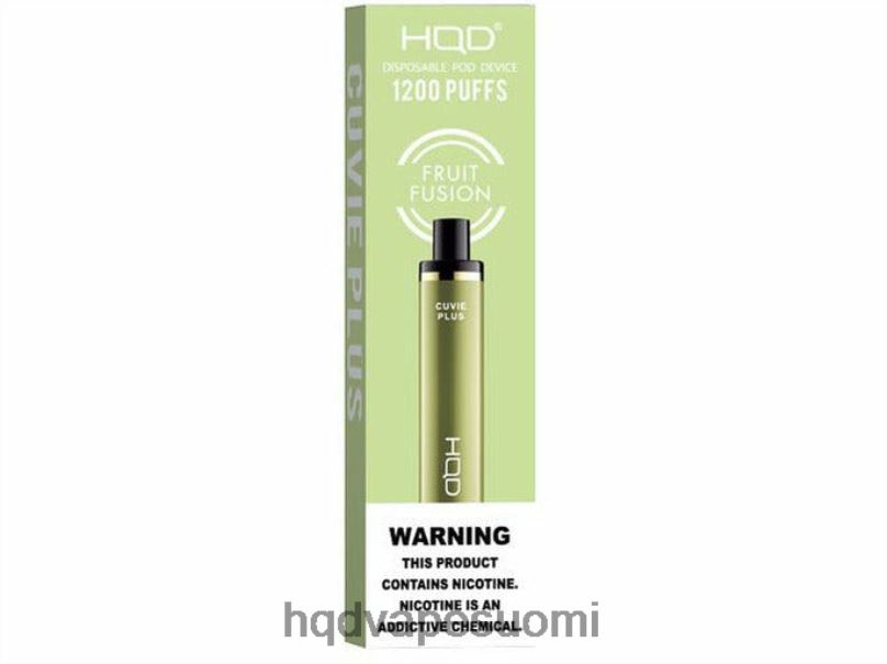 HQD CUVIE PLUS kertakäyttöinen vape hedelmän fuusio JLT48166 | HQD VAPE FOR SALE