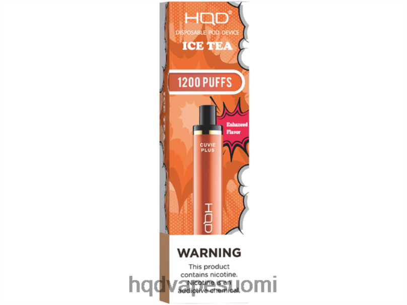 HQD CUVIE PLUS kertakäyttöinen vape jäätee JLT48203 | HQD TECH HELSINKI