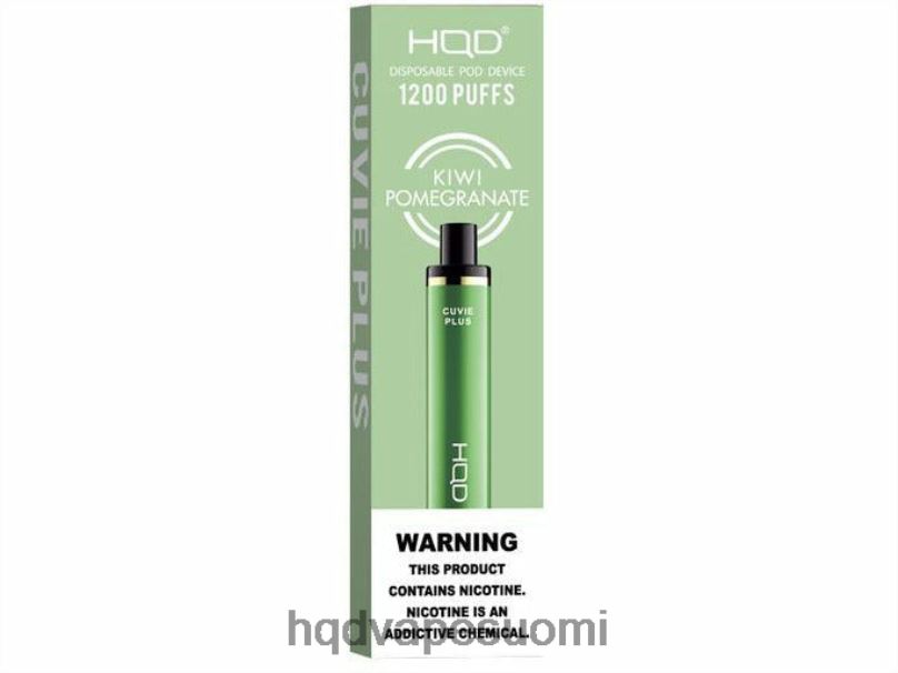 HQD CUVIE PLUS kertakäyttöinen vape kiivi granaattiomena JLT48205 | HQD VAPE SALE