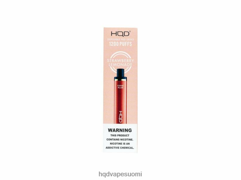 HQD CUVIE PLUS kertakäyttöinen vape mansikka limonadi JLT48257 | HQD VAPE FACTORY