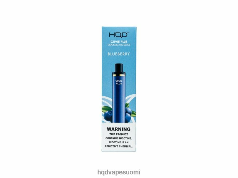 HQD CUVIE PLUS kertakäyttöinen vape mustikka JLT48139 | BUY HQD VAPE ONLINE