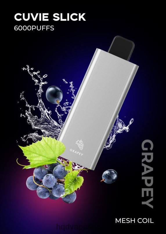 HQD CUVIE SLICK 6000 hengitystä liukas rypäle JLT4836 | HQD VAPE FOR SALE