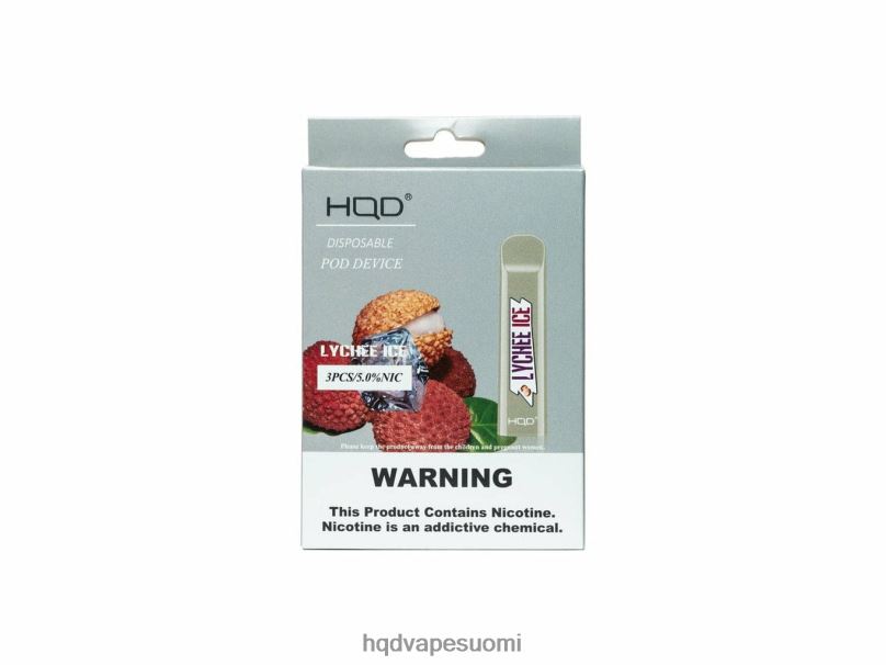 HQD CUVIE kertakäyttöinen litsi jää JLT48178 | HQD VAPE ONLINE SHOP