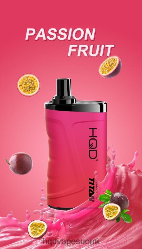 HQD TITAN 7000 suihketta Passion hedelmä JLT481 | HQD VAPE SUOMI