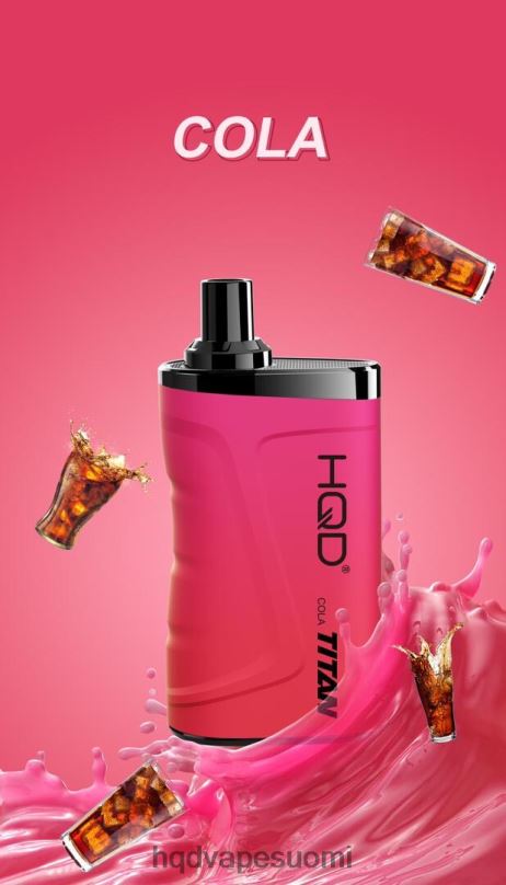 HQD TITAN 7000 suihketta cola JLT484 | HQD VAPE ESPOO