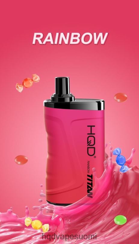HQD TITAN 7000 suihketta sateenkaari JLT487 | HQD VAPE FACTORY
