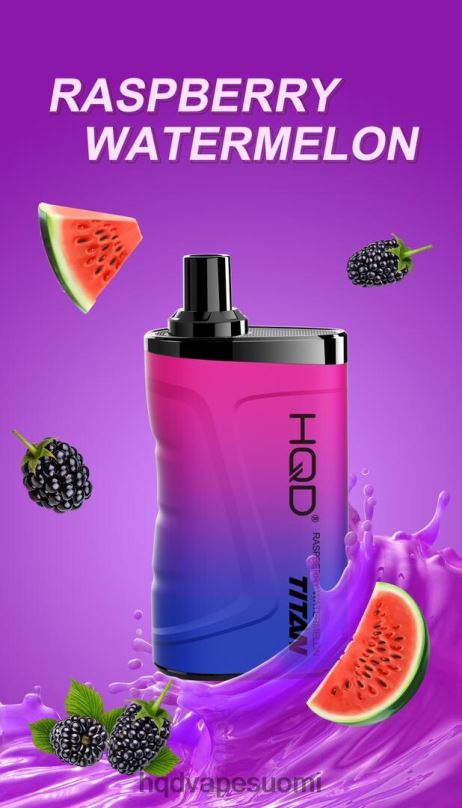HQD TITAN 7000 suihketta vadelma vesimeloni JLT4819 | BUY HQD VAPE ONLINE