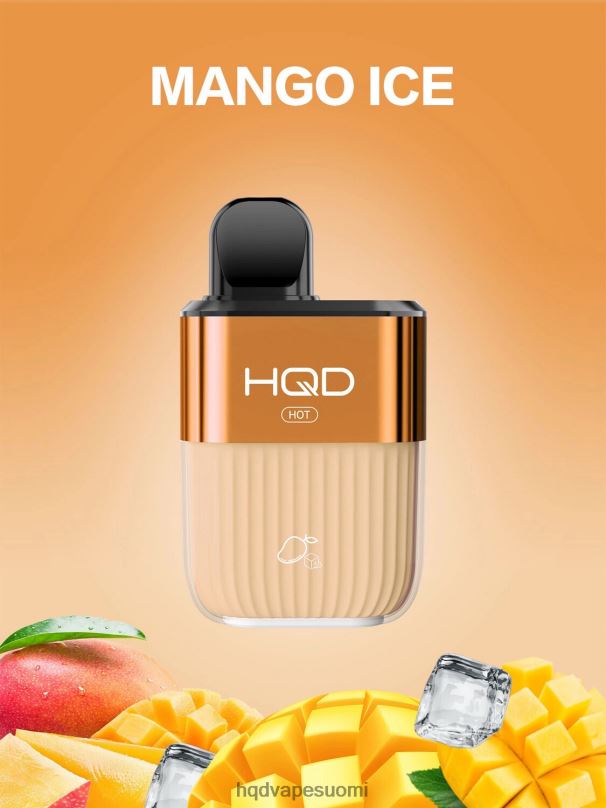 HQD HOT 5000 hengitystä mango jäätä JLT4864 | HQD VAPE ESPOO