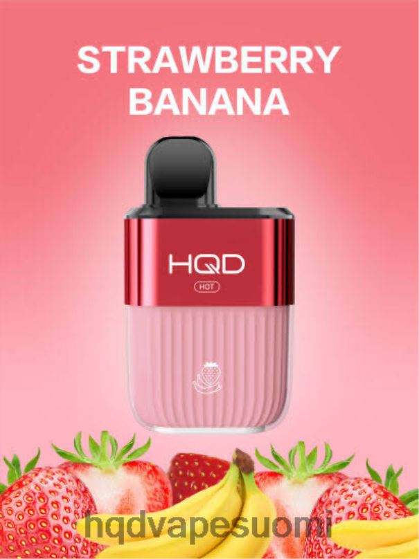 HQD HOT 5000 hengitystä mansikka banaani JLT4869 | BUY HQD VAPE ONLINE
