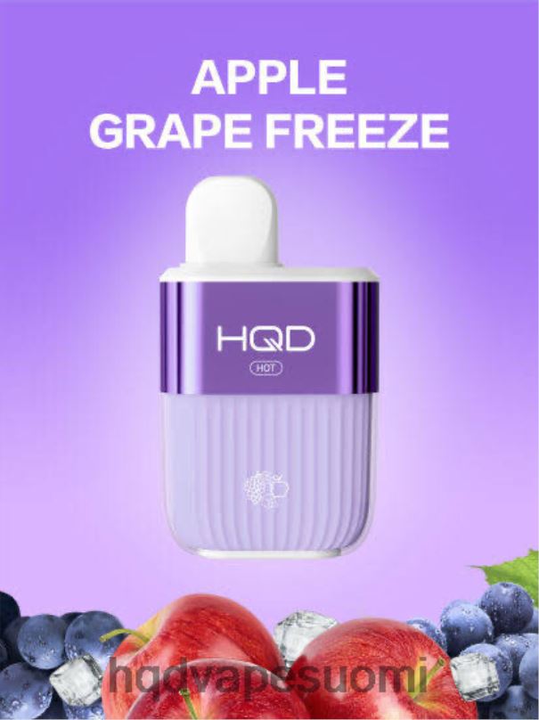 HQD HOT 5000 hengitystä omenarypäleen pakaste JLT4859 | BUY HQD VAPE ONLINE