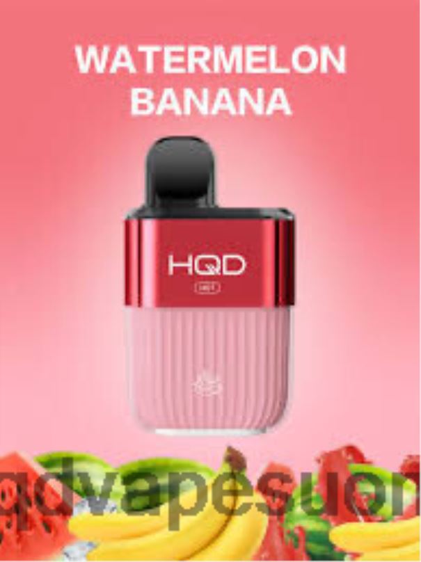 HQD HOT 5000 hengitystä vesimeloni banaani JLT4857 | HQD VAPE FACTORY