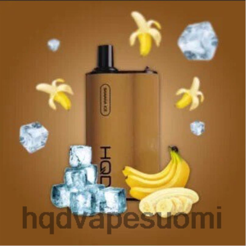 HQD BOX 4000 suihketta banaani jää JLT4881 | HQD VAPE SUOMI