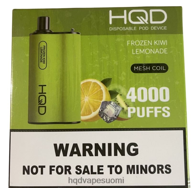 HQD BOX 4000 suihketta jäädytetty kiivi-limonadi JLT4888 | HQD VAPE ONLINE SHOP