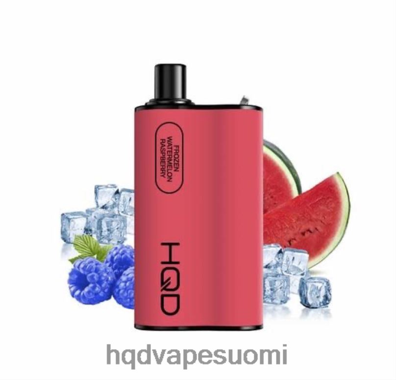 HQD BOX 4000 suihketta jäädytetty vesimeloni vadelma JLT4891 | HQD VAPE SUOMI